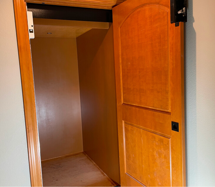 Accessibility retrofit structural preparation by Camco Construction - Spokane WA veteran home