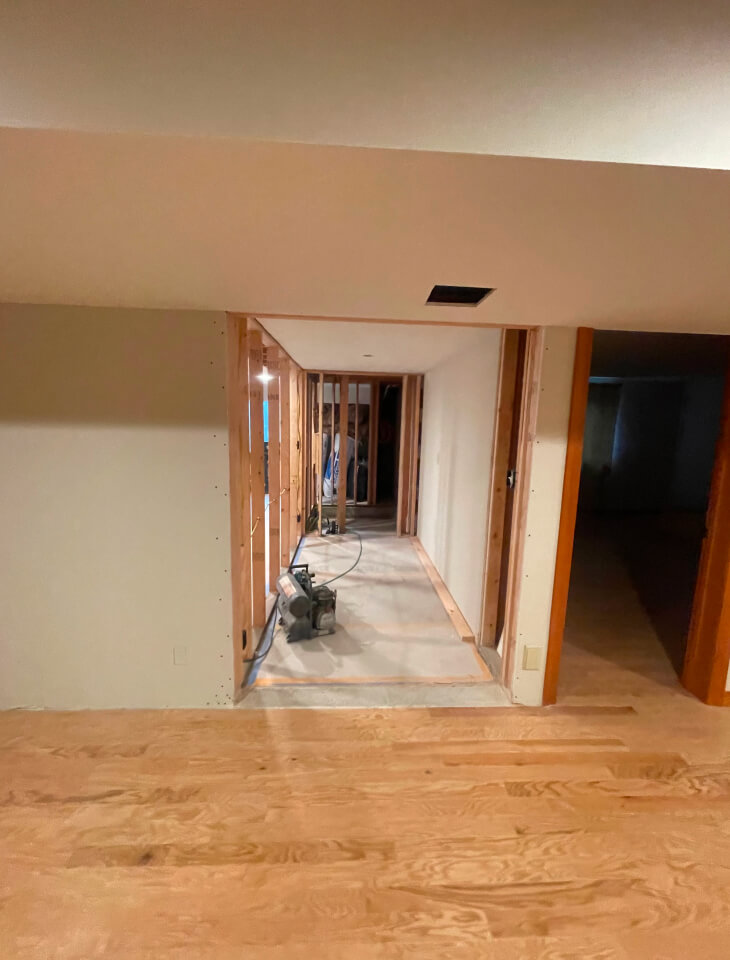 Residential accessibility elevator - completed veteran home project by Camco Construction Spokane WA