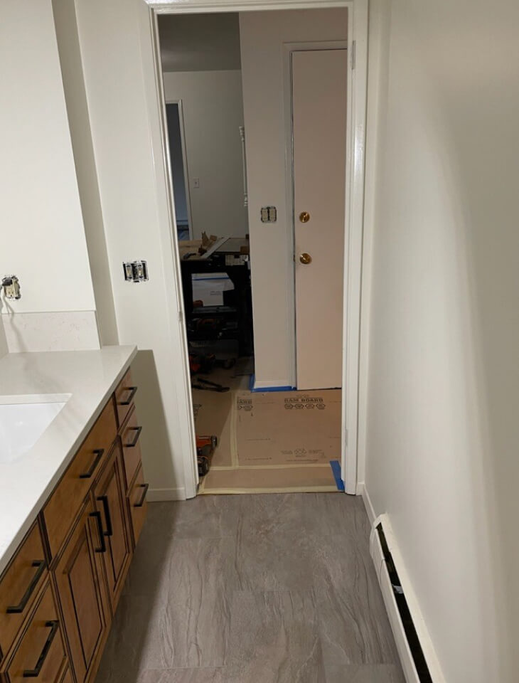 Camco Construction residential remodel interior - Magnolia project Spokane WA