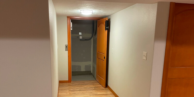 Veteran accessibility retrofit with elevator integration by Camco in Spokane WA