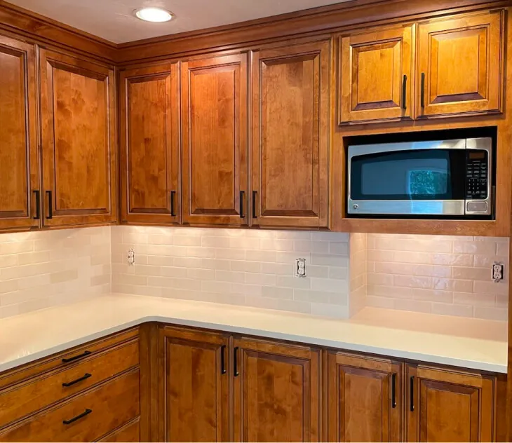 Bathroom sink and fixture detail by Camco Construction in Spokane WA